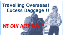 Travelling Overseas - Excess Baggage & Luggage Courier Services